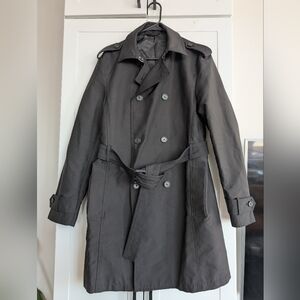 Zara Men's Trench Coat - Medium